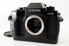  NEAR MINT Contax RTS III MF 35mm SLR Black Film Camera Body From JAPAN