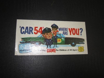 car 54 where are you board game