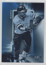 2019 Topps Fire En Fuego Blue Chip Starling Marte #EF-3 0v7