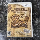 Kirby's Dream Collection Special Edition (Nintendo Wii, 2012) COMPLETE CIB