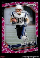 2025 Panini Prizm Prizms Super Bowl LX #181 Wes Welker 24/60 PATRIOTS