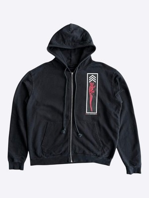 Chrome Hearts Black Multicolor Foti Zip Up Hoodie