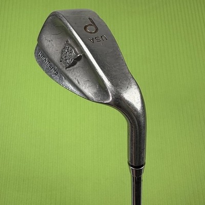 Lynx Master RH Pitch Wedge Iron Original 3D Logo Stiff Steel Shaft 35  Read
