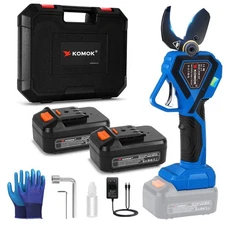 Electric Pruning Shears, Professional Cordless Electric Pruner, Battery Power...