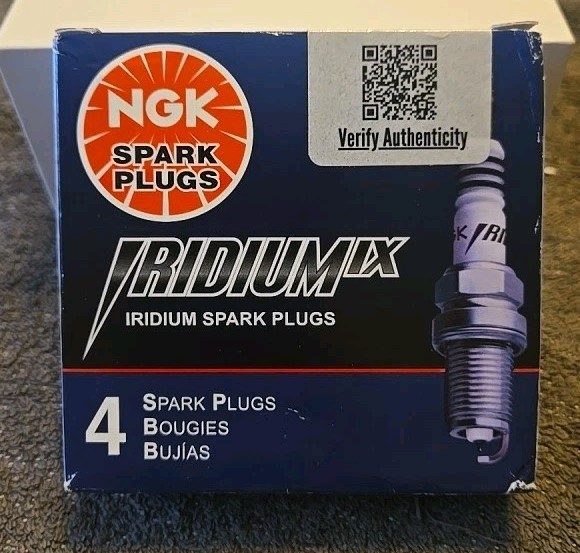 NGK Iridium IX Spark Plugs Box of 4 Part # 4469 LFR5AIX-11