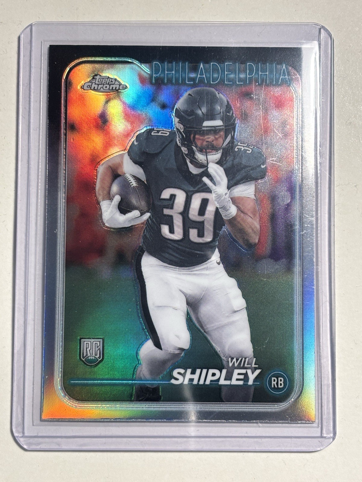Will Shipley RC, Refractor #252 - 2024 Topps Chrome