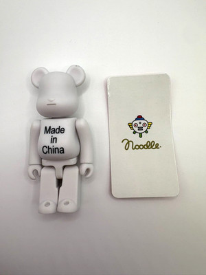 Bearbrick Series 37 ARTIST Noodle Made in China 100% Medicom W/ Card & Box