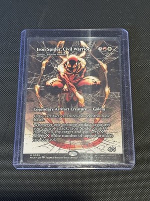 MTG Spider-Man Iron Spider Civil Warrior Marvel Eternal-Legal Regular Non Foil