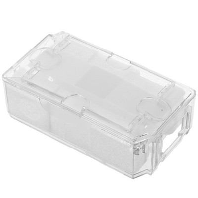 1pc transparent Uhr Watch Watch Storage Box Sturdy Display Container