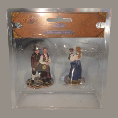 Luville Folklore Menschen NEU Passt Zu Lemax Dept 56