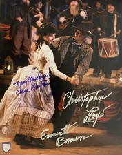 Christopher Lloyd & Mary Steenburgen Signed/Inscribed 11x14 Photo - JSA ZZ54648