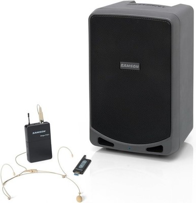 Samson Expedition XP106WDE Rechargeable Portable PA with Headset Wireless System
