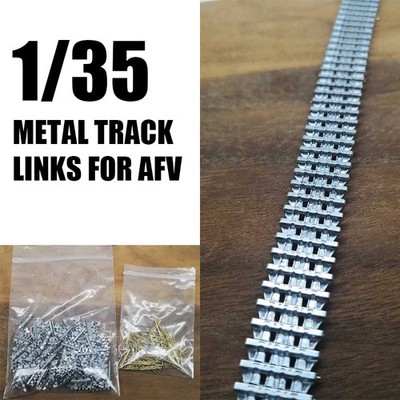1/35 AFV Centurion Model Metal Track Links w/Metal Pins Assemble Detail-up Parms