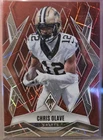 2025 Panini Phoenix Football Red Lazer Chris Olave #87