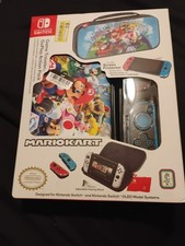 Nintendo Switch Mario Kart Game Traveler & GoPlay Action Pack With Screen Protec