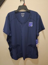 Scrubstar Premium Scrubwear Size 2X Notch Neck Top NWT