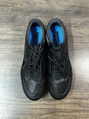 Nike Tiempo Legend 9 Elite FG Black/Blue Soccer Cleat CZ8482-001
