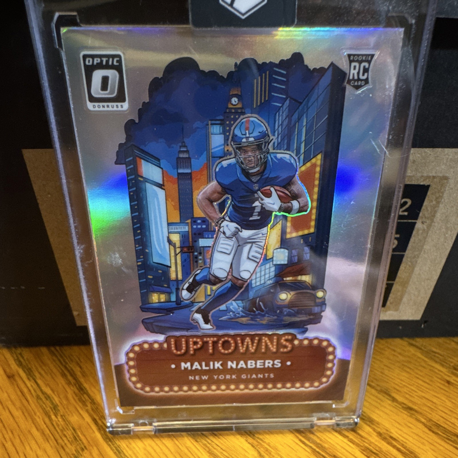2024 Panini Donruss Optic Football Uptowns Malik Nabers Rookie #6 Giants