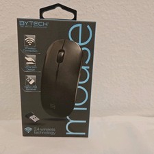 BYTECH Wireless Optical Ultra Slim Mouse-BLACK