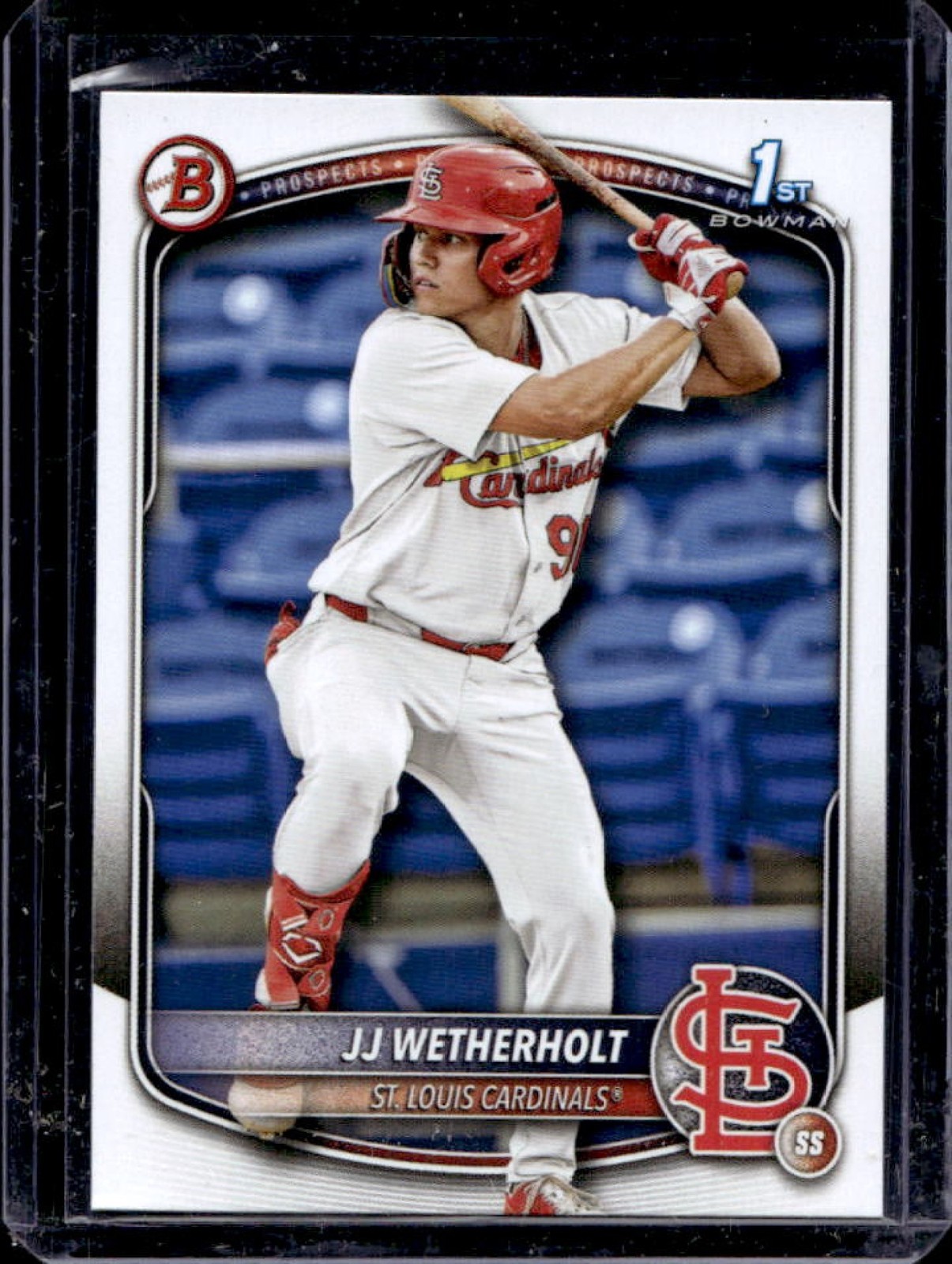 2025 Bowman JJ Wetherholt 1st Prospect #BP-22 Cardinals