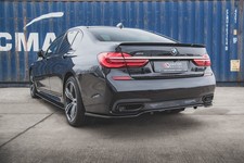 Maxton Design Diffusor Heckansatz passend f�r BMW 7 M-Paket G11 /G12 schwarz Hoc