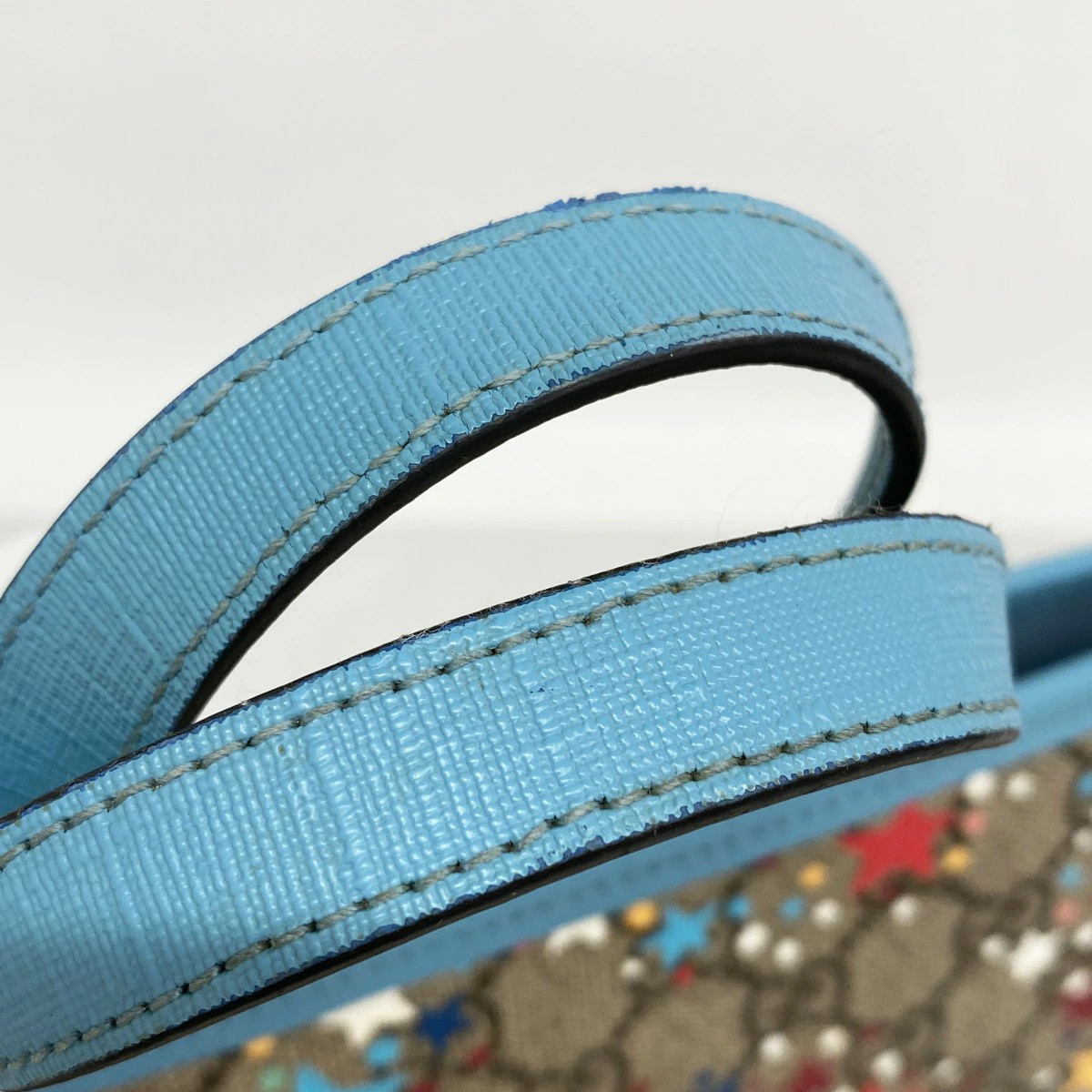 Gucci GG Supreme Children's Tote Bag PVC Beige Multicolor thumbnail 8