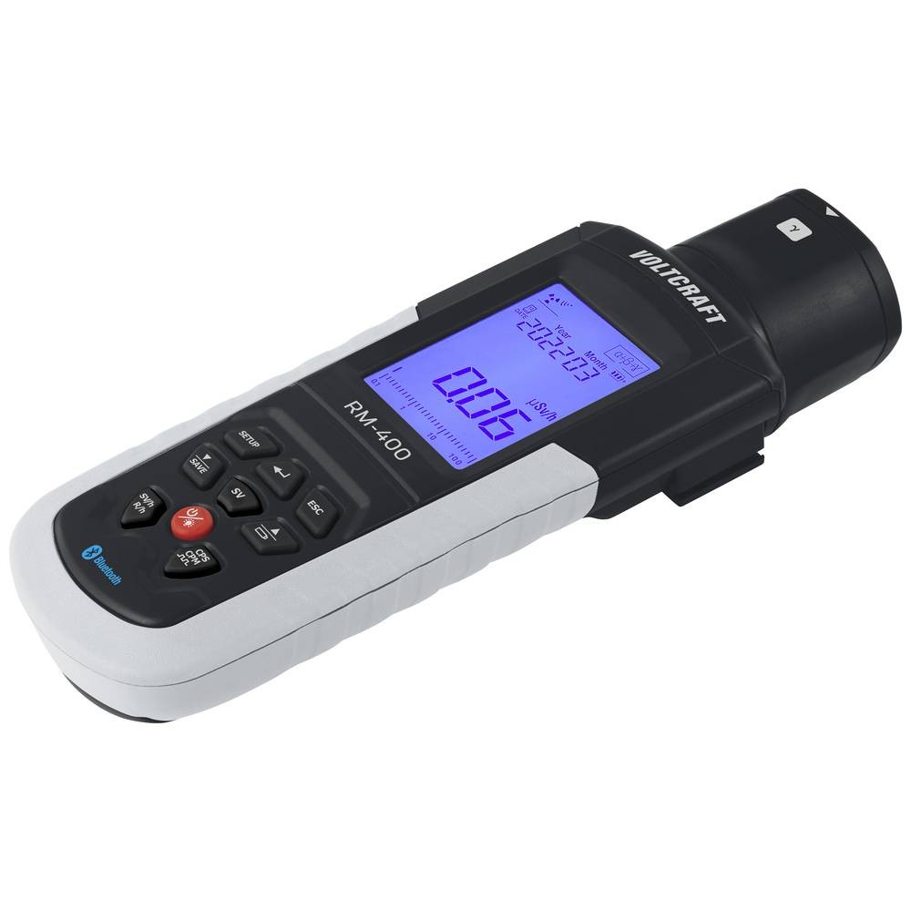 Compteur Geiger Voltcraft RM-400 appareil de mesure radiologique Alpha Beta Gamma X