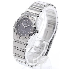 OMEGA Constellation Mini My Choice 1561.51 Gray Dial Quartz Ladies Watch_941173 2