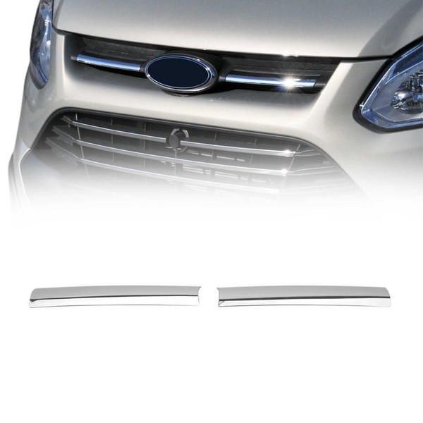 KüHlergrill Grillleisten FüR Ford Transit Tourneo Custom 2013-2018 Chrom 2X-image