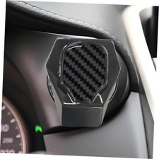 Craedli Car Engine Start Button Cover, 3D Anti-Scratch Automotive Push Armor