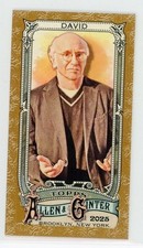 2025 Topps Allen & Ginter Baseball Larry David Gold Bordered Mini #184