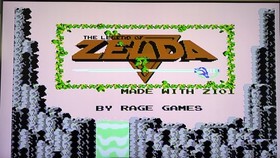 NES The Legend of Zelda Ganon's Revenge completo di manuale e mappe