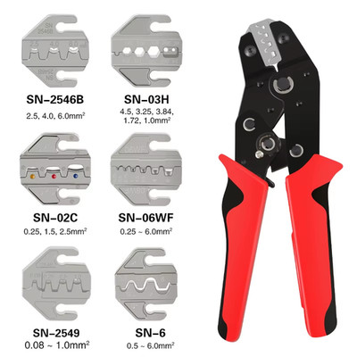 Elektriker Crimpzange Zange Klemmen Stecker Elektronik Handbacken UK