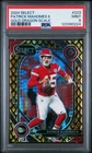2024 PANINI SELECT GOLD DRAGON SCALE #223 PATRICK MAHOMES II 9/10 PSA 9