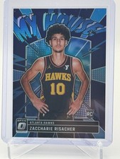 2024 Panini Optic My House Zaccharie Risacher RC blue foil #13
