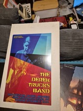 DEREK TRUCKs BAND CONCERT POSTER 2004 NYC With Campbell Brothers  11 x 17