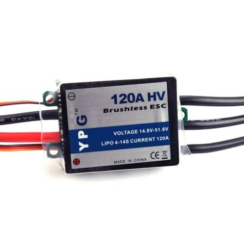 YPG 120A 4~14S High Voltage ESC Brushless Speed Controller For RC Helicopter - Picture 3 of 5