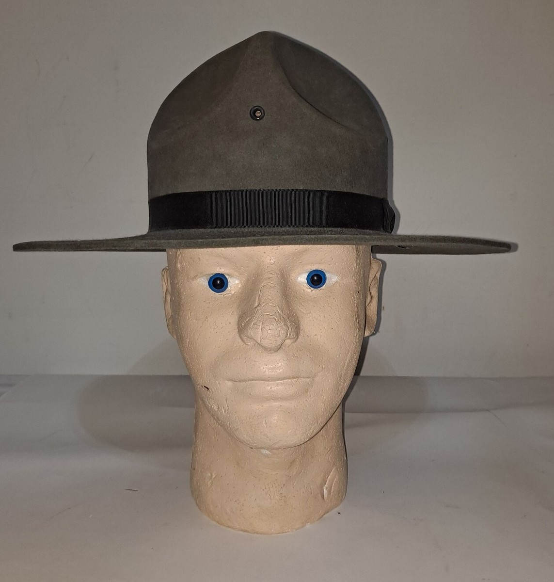 帽子 70s Vintage STETSON 3XBeaver 7 2/1 60cm Vintage Stetson Beaver Campaign 3X Beaver Sz 7 | eBay