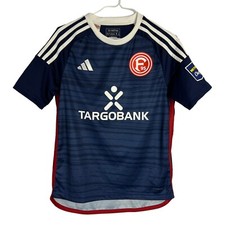 Adidas Fortuna Düsseldorf 2023-24 3rd Jersey Youth Large 13-14 Blue Soccer Shirt