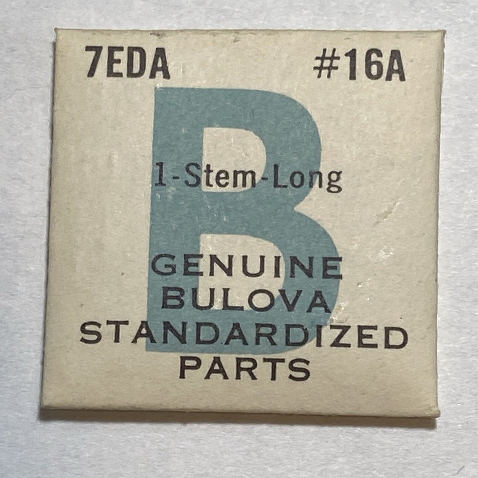 Tige De Remontoir Pour Montre Bulova 11AC (longueur 11.1mm) - Neuf De Stock Ancien, Pièce Horlogerie
