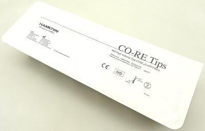 SUGAR NAP ON COUSE フーディ Hamilton CO-RE Tips 480 Standard Volume Tips 1000 µl w/Filters REF
