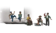 NEW Woodland Scenics Hobos N Train Figures A2138