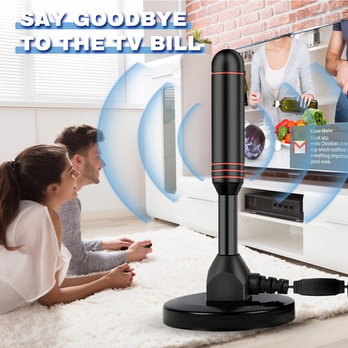 2025 Upgraded UK Best Portable TV HD Freeview Aerial DAB/FM Indoor Outdoor Ariel - Picture 5 of 14