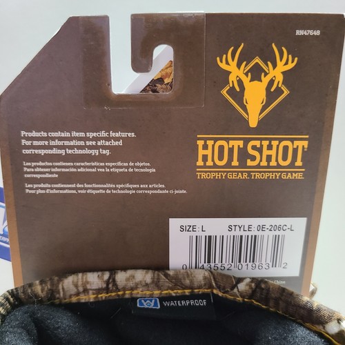 Hot Shot Trophy Gear Gloves Size Large with 3M Thinsulate. Water Proof. - Picture 12 of 15