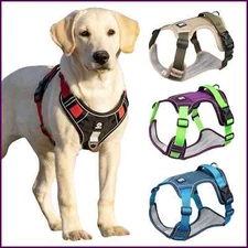 Dog Harness Reflective Midium Large Dogs Tactical Vest Big 1680D Waterproof