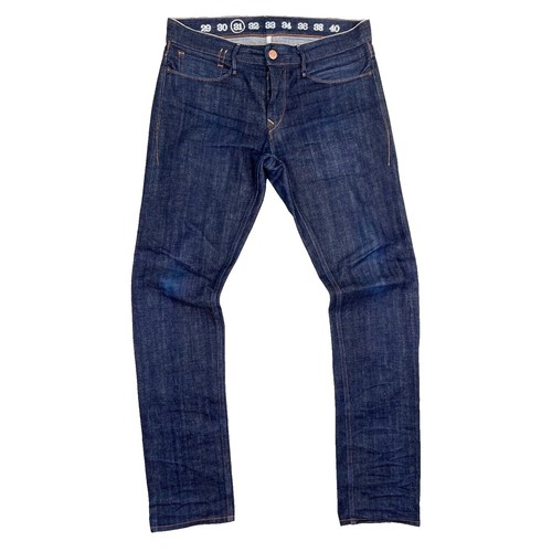 Earnest Sewn Skinny Jeans 30 (32x36) Made in USA Blue Designer | eBay
