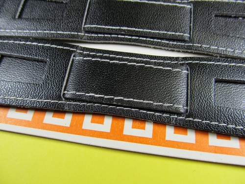 Correa de reloj de cuero vintage... Appx 18,4 mm para 19 mm+ asas de reloj - Imagen 3 de 4