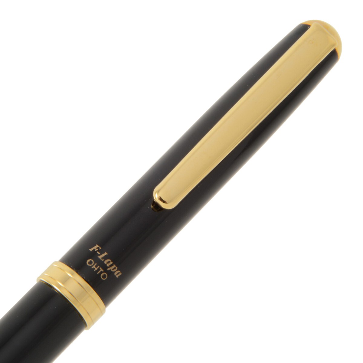 Ohto Fountain Pen F-lapa FF-10NB Black Wine Brown Silver