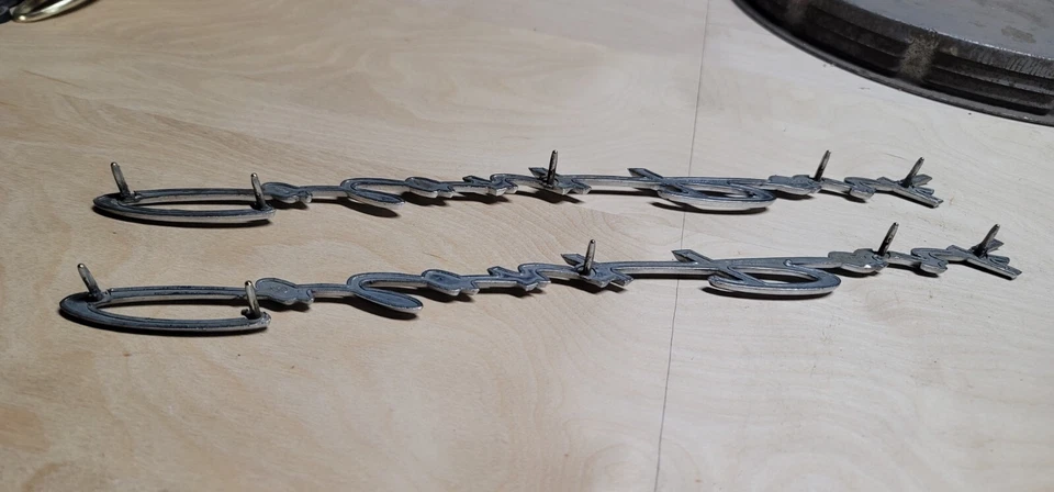 Mercury Colony Park 1960 camioneta emblemas insignias molduras cromadas guiones Foto 3 de 3