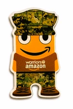 Warriors at Amazon employee peccy pin